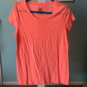 Neon Coral Tee